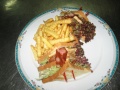 Irish Club (with chicken and french fries)